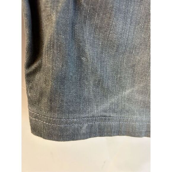 Levi’s 511 black gray denim jean shorts 36w red tag modify - Picture 4 of 7